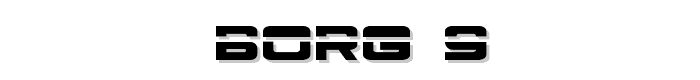 Borg 9 font